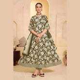 Ganpati Anarkali Readymade Salwar Suit Set Volume 9